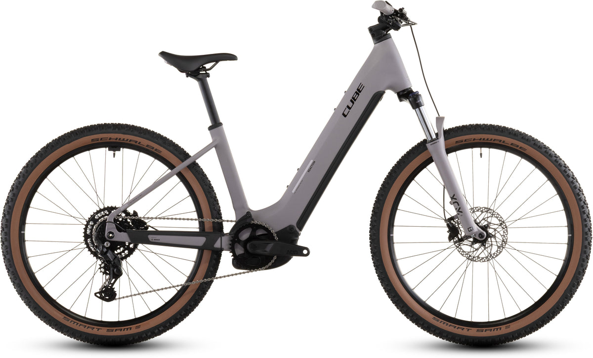 Cube Reaction Hybrid Performance 600 plumgrey'n'black