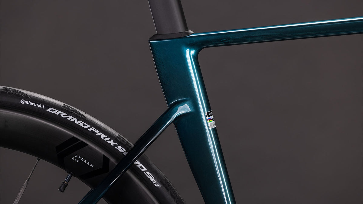 Cube Litening AIR C:68X SLX chromeblue'n'liquidblue